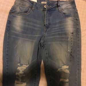 NWT Charlotte Russe Girlfriend Denim Jeans